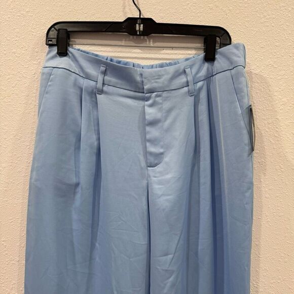 A New Day satin wide leg pants size 10 - Picture 2 of 8